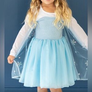 Taylor Joelle Blue Ice Dress
